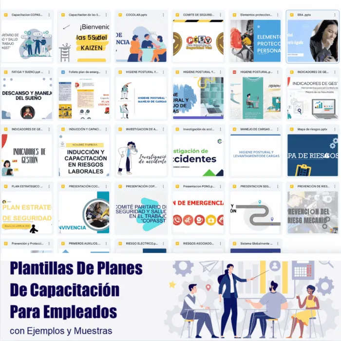 capacitaciones en seguridad y salud en el trabajo