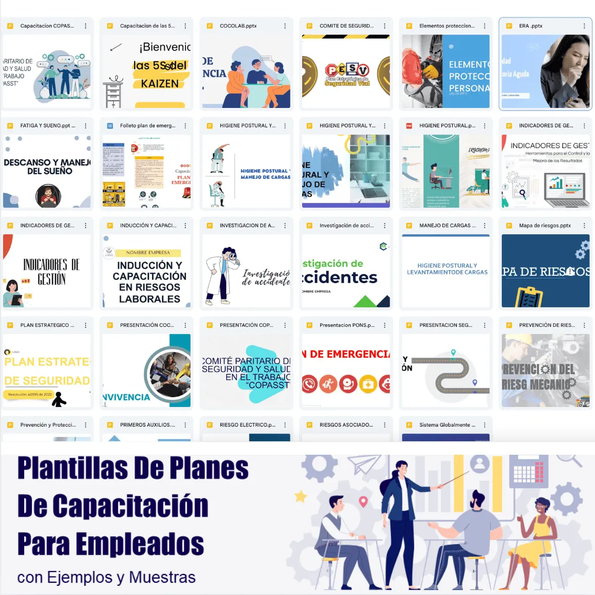 capacitaciones en seguridad y salud en el trabajo