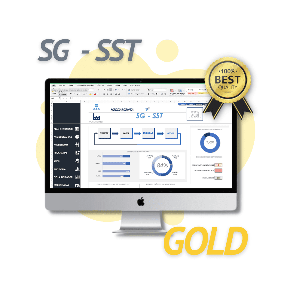 Sistema de Gestion SG SST en Excel